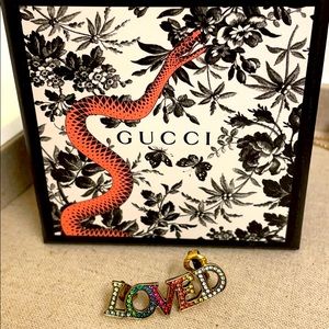NEW Gucci LOVED earring (one sided)